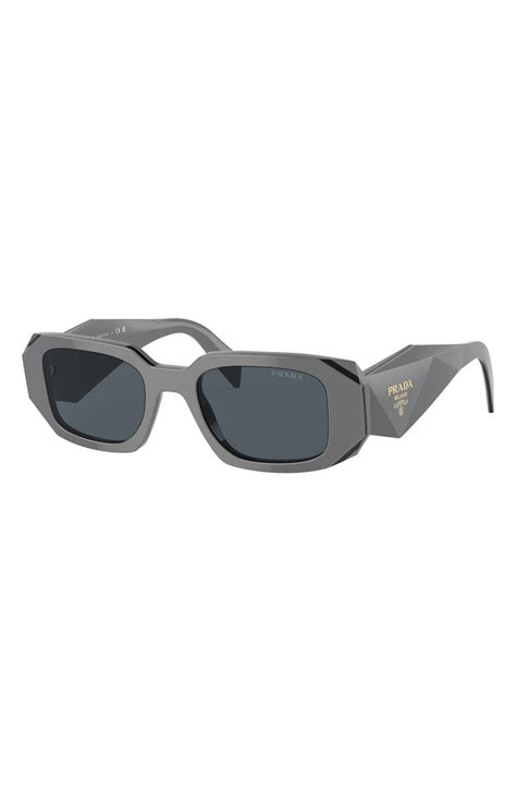 how much are prada sunglasses|Prada 51mm rectangular sunglasses.